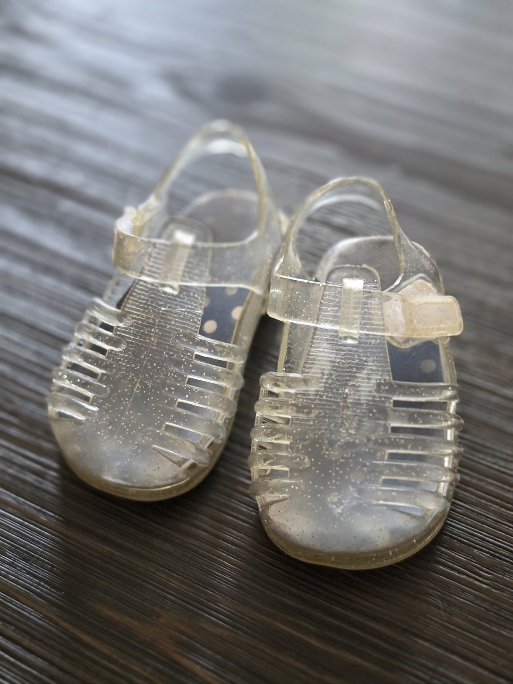 Clear Jelly Sandals